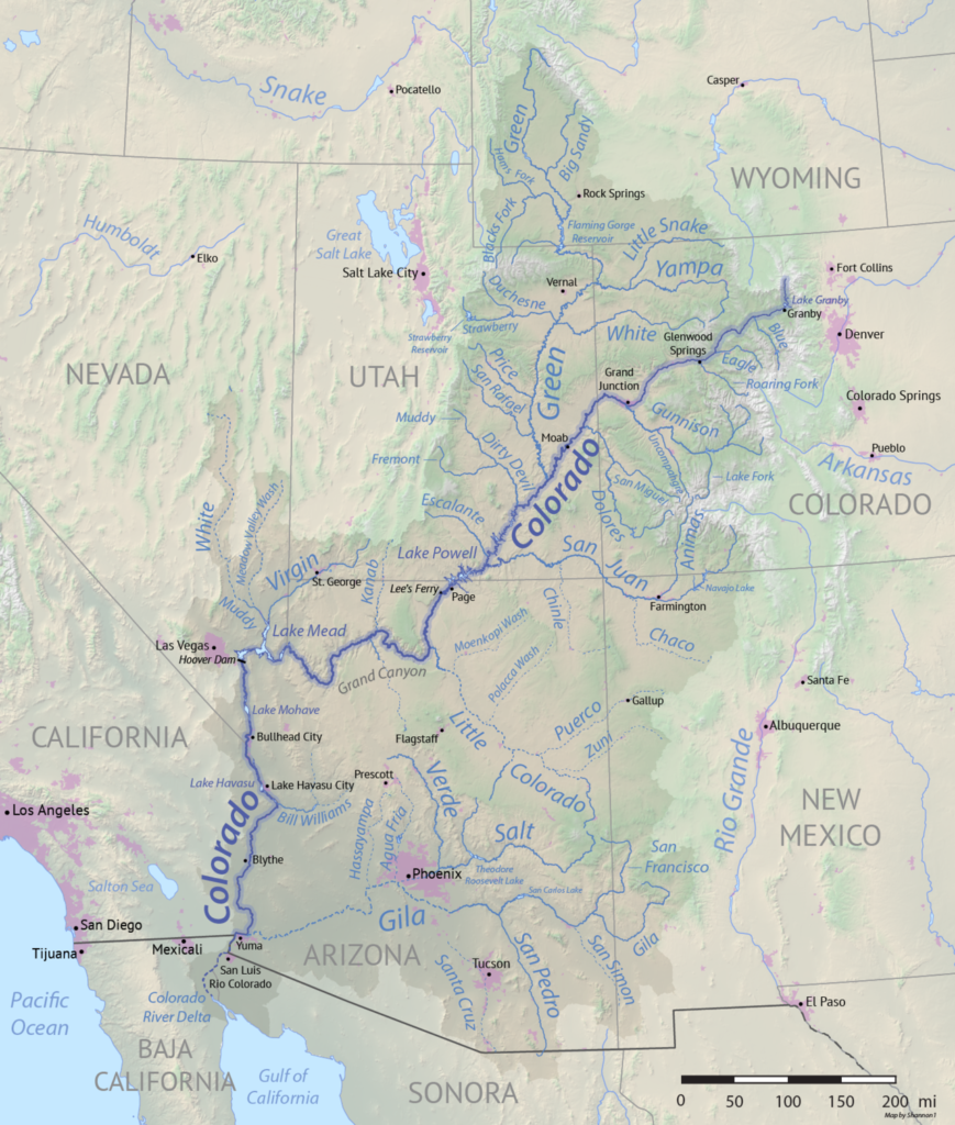 Colorado River watershed